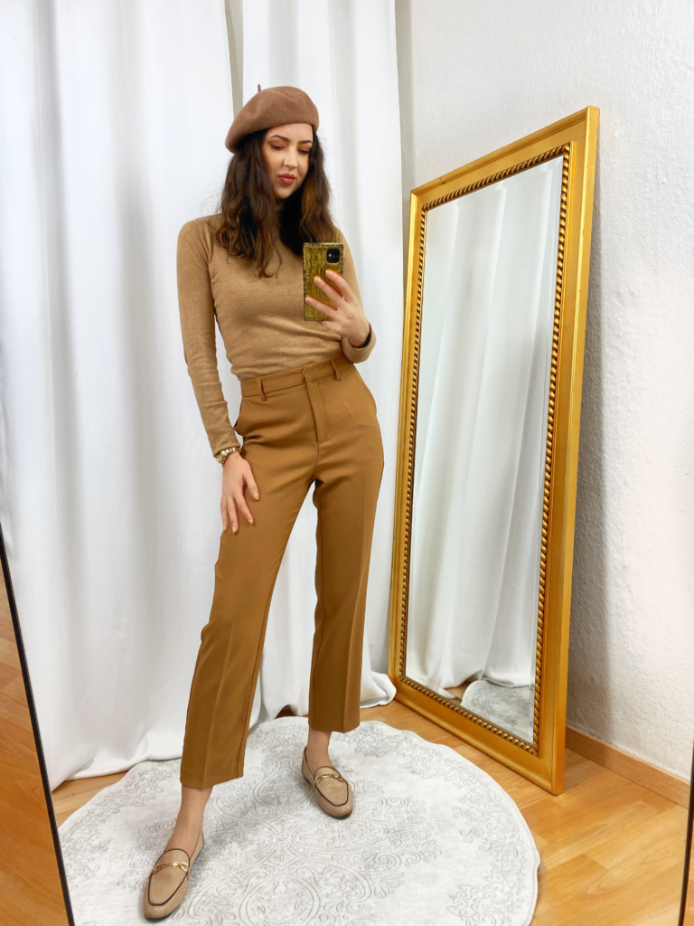 Camel Monochrome Outfit for the Fall and Winter – IN AN ELEGANT FASHION