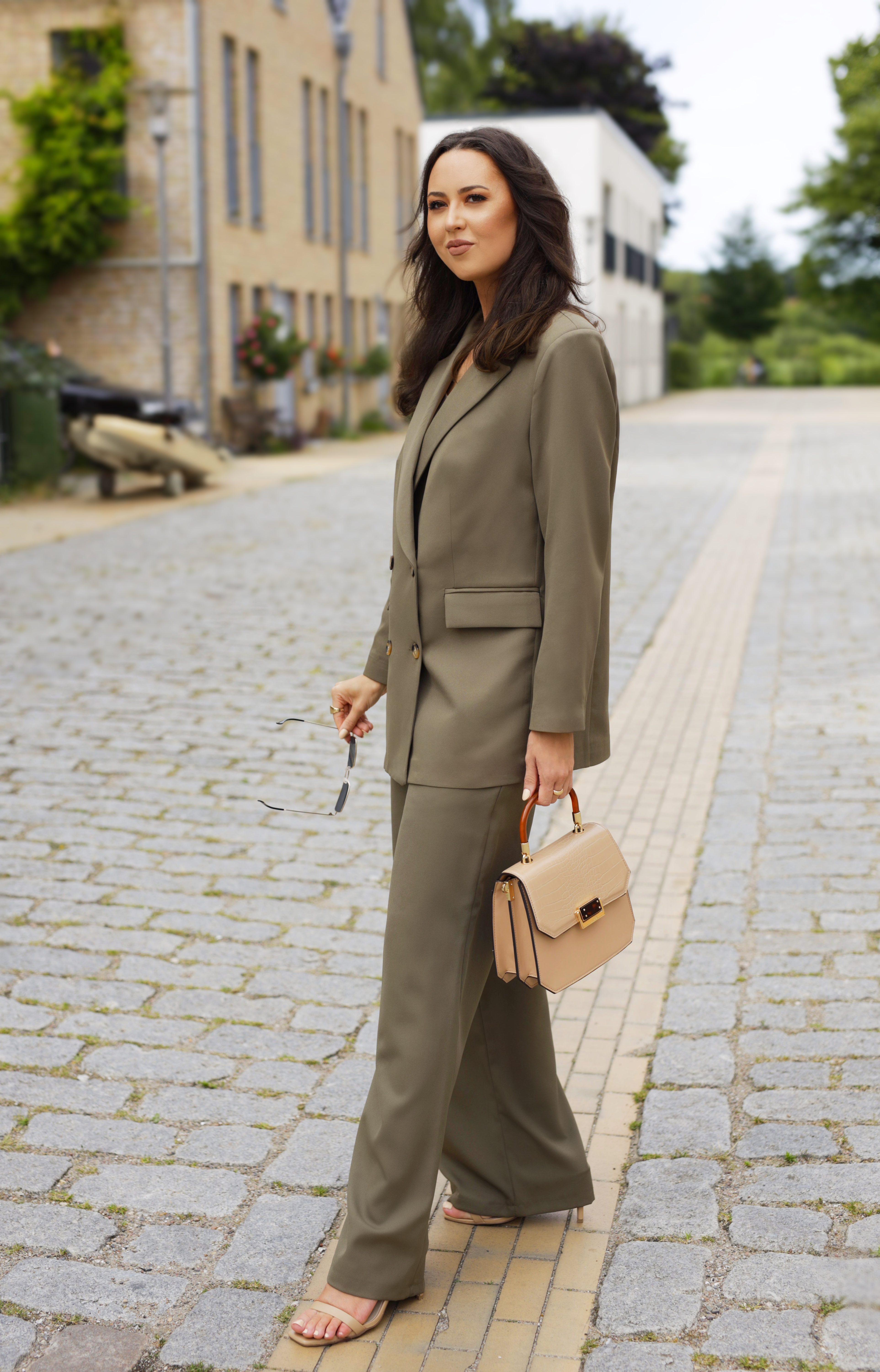 Olive Green Suit Outfit