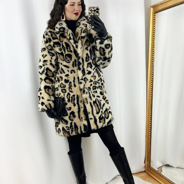 Leopard Fur Coat Outfit
