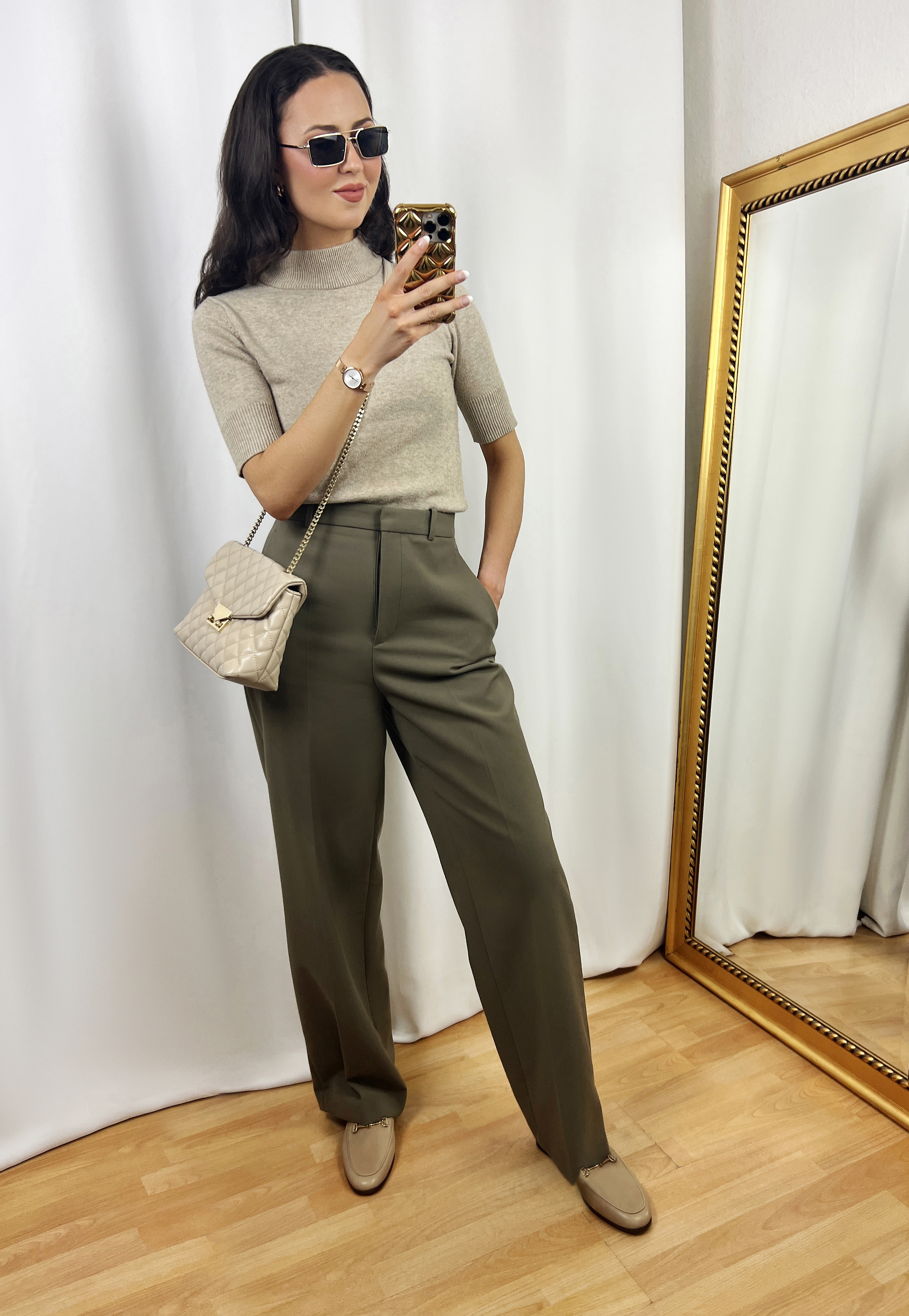 Olive Green Pants Outfit